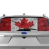 Canada flag perforated rear window decal graphics compatible with Ford Explorer 2011-2019