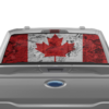 Canada Flag Perforated Rear Window Decal Graphics for Ford F150