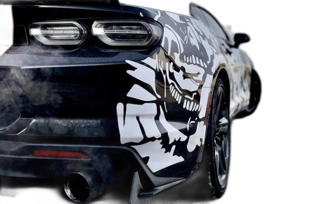 Nightmare side graphics, stickers decals compatible with Chevrolet Camaro 2010-2015 - Image 3