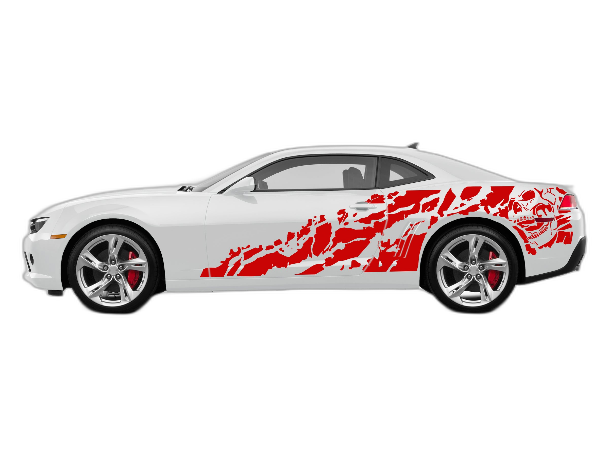 Nightmare side graphics, stickers decals compatible with Chevrolet Camaro 2010-2015 - Image 2