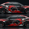 💀 Claw Monster Skull Car Wrap - Unleash Ferocity