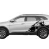 Cobra head graphics decals compatible with Hyundai Santa Fe 2019-2023