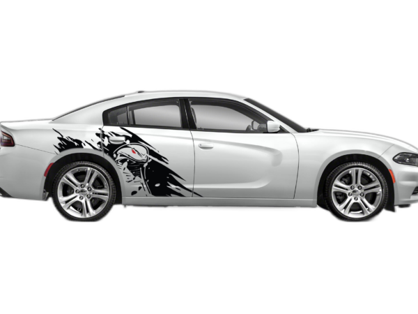 Cobra Head Side Graphics, Decals for Dodge Charger 2011-2025