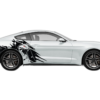 Cobra head side graphics, stickers decals compatible with Ford Mustang 2015-2023