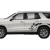 Wolf side graphics decals compatible with Chevrolet Tahoe