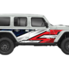 Cyberpunk Circuitry Style Full Side Graphics for Wrangler JL