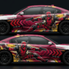 💥 Deadpool Comic Strip Car Wrap