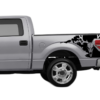 Deer skull side bed decals graphics compatible with Ford F150 2009-2014