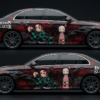 ⚔️🔥 Demon Slayer Sibling Bond Car Wrap