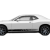 Lower side speed stripes graphics decals compatible with Dodge Challenger