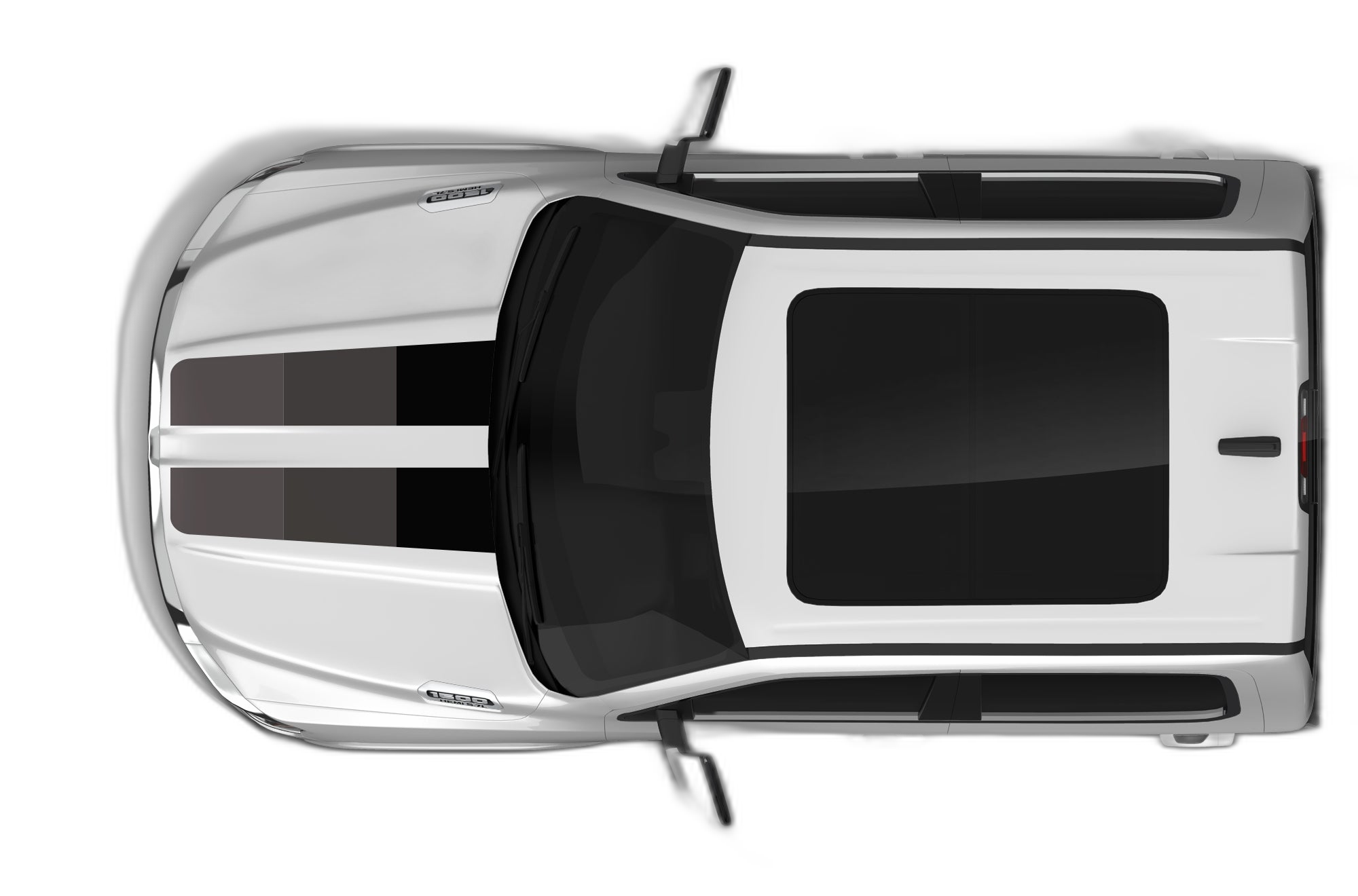 Retro Themes Side Center Graphics for Dodge Ram - Image 7