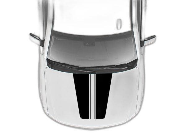 Double Line Hood Decals Graphics for Chevrolet Tahoe 2015-2020