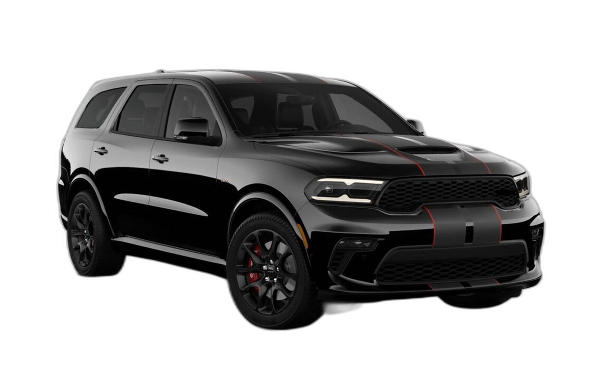 Double Rally with Pin Stripes Graphics for the Dodge Durango - Image 2