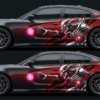 🔥 Dragon Fire Wraps - Epic Anime Decals
