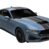 Dual Rally Racing Stripes Decals Graphics for Ford Mustang