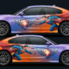 🦸‍♂️🔥 Dynamic Superman Flight Car Side Wrap