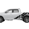 Eagle flag shredded decals graphics compatible with Dodge Ram 2009-2018