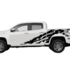Eagle flag shredded graphics compatible with GMC Canyon 2015-2022