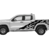 Eagle flag shredded side decals graphics compatible with Nissan Frontier