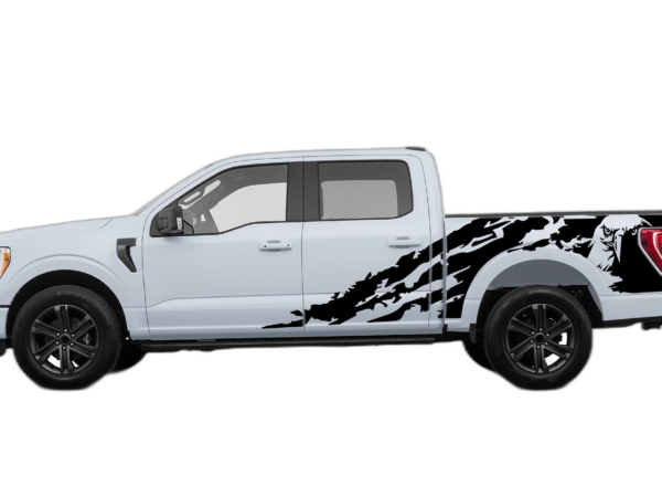 Eagle shredded decals graphics compatible with Ford F150