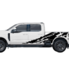 Eagle shredded side decals graphics compatible with Ford F250