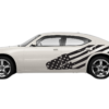 Flag USA side graphics, decals compatible with Dodge Charger 2006-2010