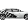Flag USA side graphics, decals compatible with Dodge Charger 2011-2025