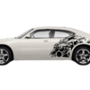 Furious hornet side graphics, decals compatible with Dodge Charger 2006-2010