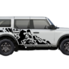 Galloping Horse Decals Graphics for Ford Bronco