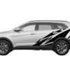 Geometric Pattern Graphics for Hyundai Santa Fe 2019-2023