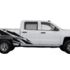 Geometric pattern side decals graphics compatible with Chevrolet Silverado 2014-2018
