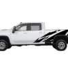 Geometric pattern side decals graphics compatible with Chevrolet Silverado 2500HD