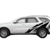 Geometric pattern side decals graphics compatible with Dodge Durango