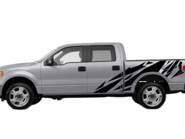 Geometric Pattern Side Decals Graphics for Ford F150 2009-2014