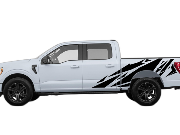 Geometric Pattern Side Decals Graphics for Ford F150