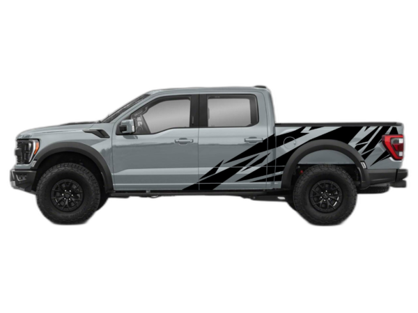 Geometric Pattern Side Decals Graphics for Ford F150 Raptor