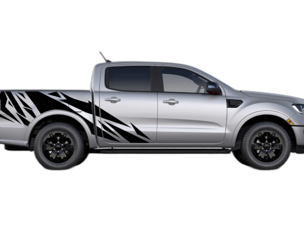 Geometric Pattern Side Decals Graphics for Ford Ranger 2019-2023