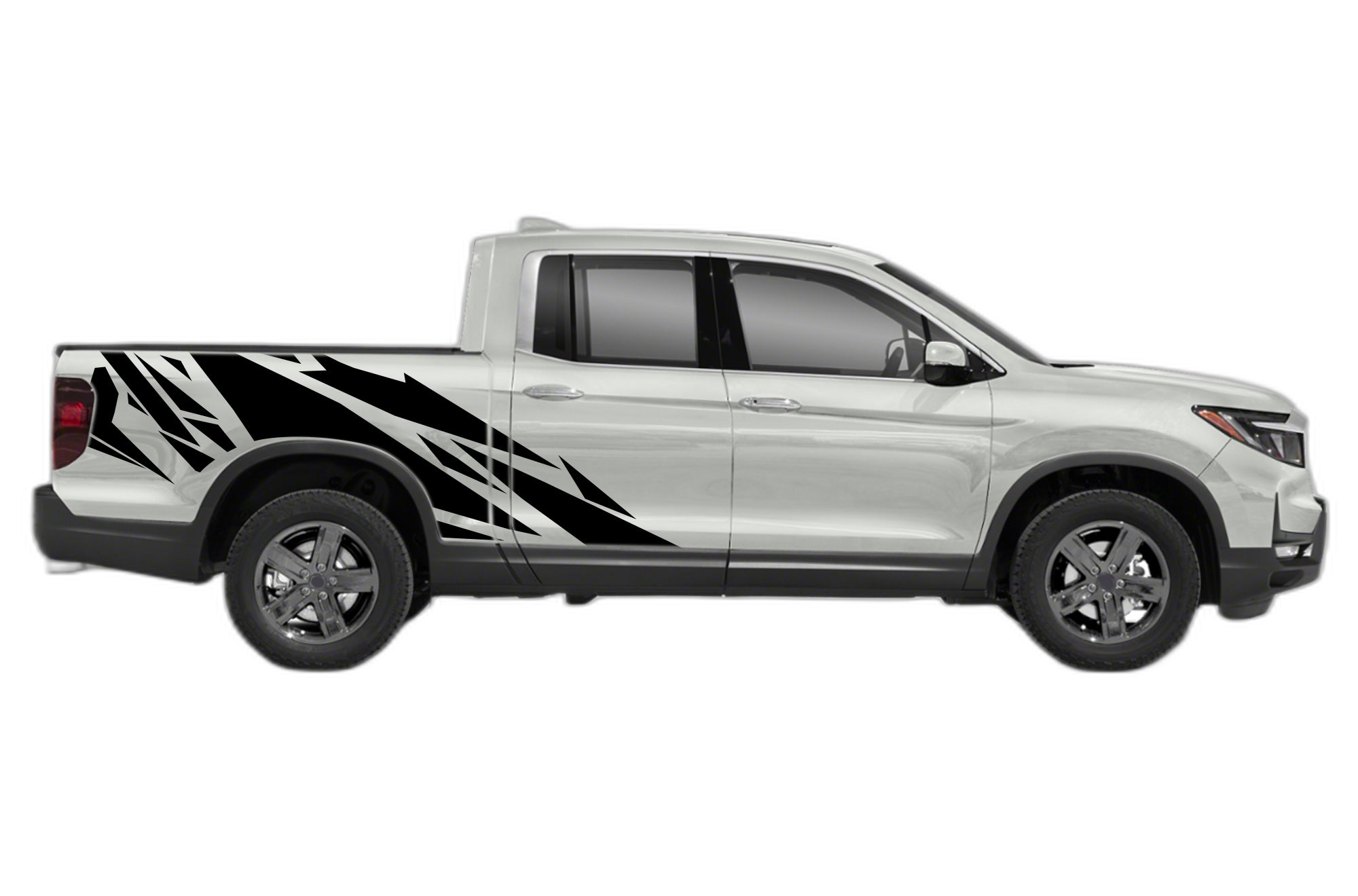 Geometric pattern side decals graphics compatible with Honda Ridgeline