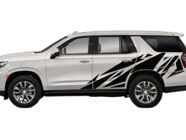 Geometric Pattern Side Graphics for Chevrolet Tahoe