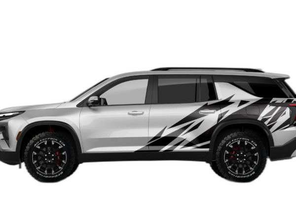 Geometric Pattern Side Graphics for Chevrolet Traverse