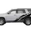 Geometric pattern side graphics decals compatible with GMC Yukon 2015-2020