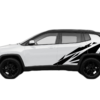 Geometric Pattern Side Graphics for Jeep Compass 2018 - 2025