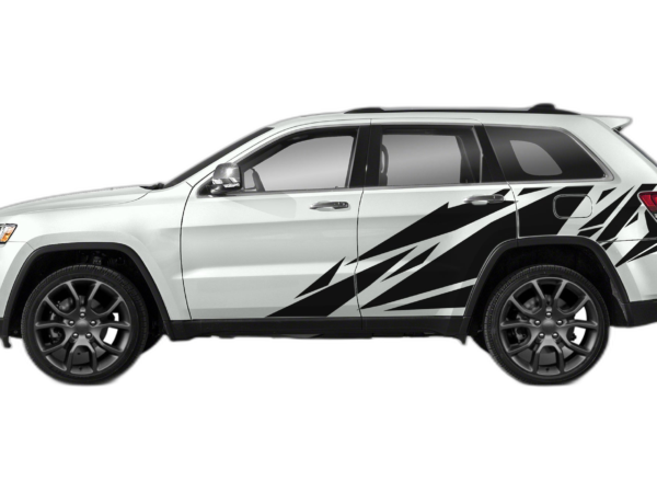 Geometric Pattern Side Graphics for Jeep Grand Cherokee 2011-2021