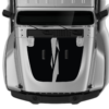 Geometric Style Hood Graphics for Wrangler JL