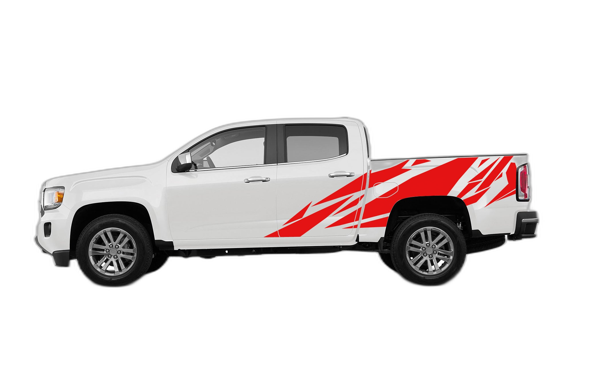 Geometric Pattern Side Decals Graphics for GMC Canyon 2015-2022 - Image 2