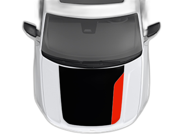 Grand trail print hood decals graphics compatible with Jeep Grand Cherokee