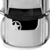 Half star hood graphics decals compatible with Ford Bronco