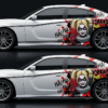🃏 Harley Quinn Classic Chaos Car Wrap - HA HA HA