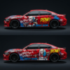 💥 Harley Quinn POW! Car Wrap - Smash the Road