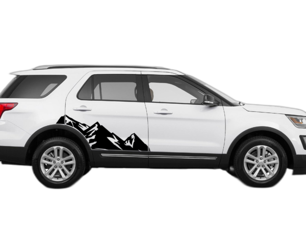 High Mountain Graphics Side Decals for Ford Explorer 2011-2019